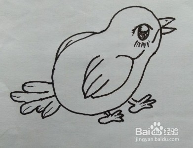 <b>如何画一只小鸟</b>