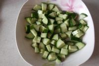 酱爆黄瓜鸡丁的做法