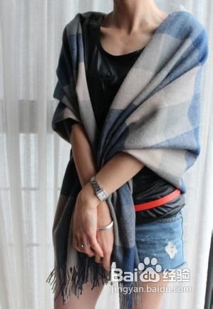 围巾怎么系才漂亮