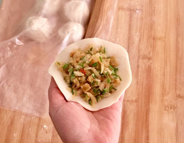 萝卜丝素馅包子