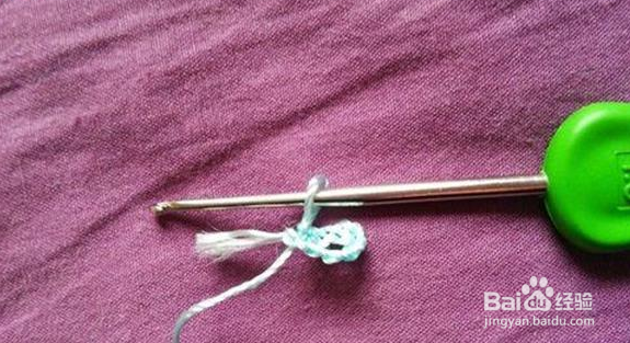 钩针钩阿富汗花朵教程