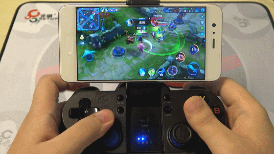 北通手游P1手游手柄《王者荣耀》阿轲技能演示