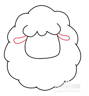 简笔画—如何画好看卡通的小绵羊