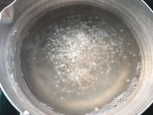 珍珠西米蜜豆椰汁