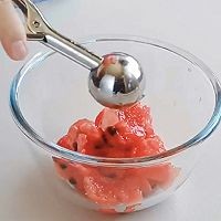 西瓜芒果优格饮品