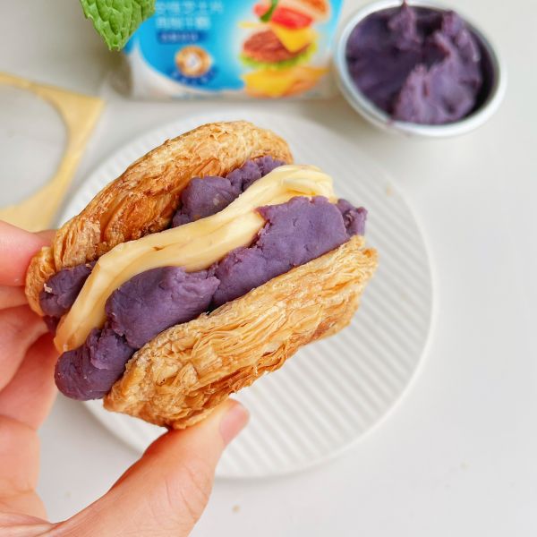 流心芝士紫薯挞