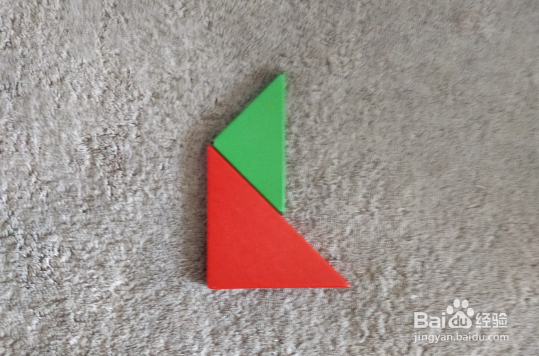 用七巧板怎样拼一只竖尾巴站着的狗？