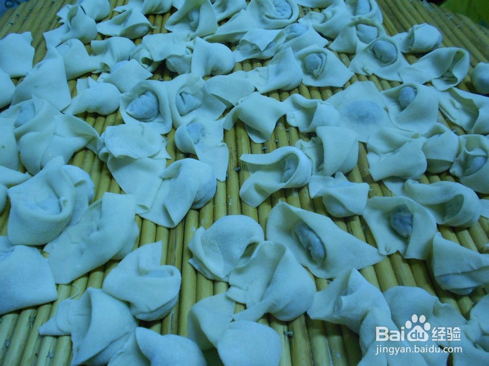 自己在家做 牛肉大葱 馄饨