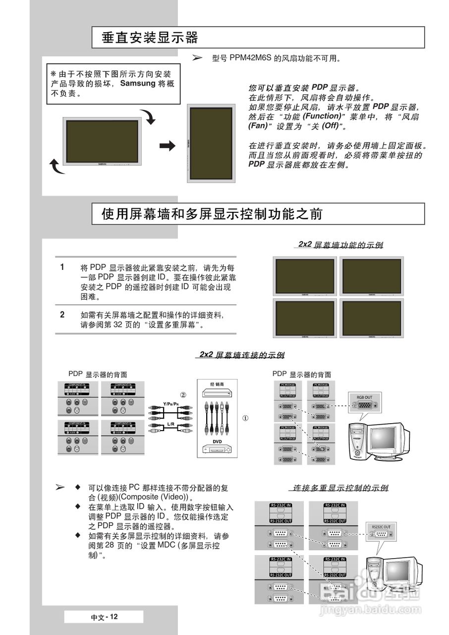 三星PPM50M6HB液晶显示器使用说明书:[2]