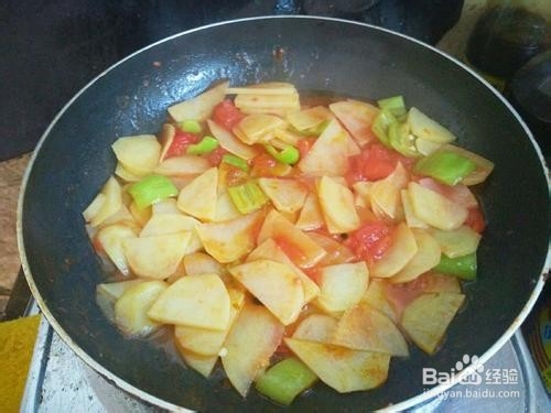 西红柿土豆片