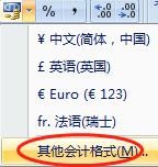 Excel 2007正确显示货币格式数字的两种方法