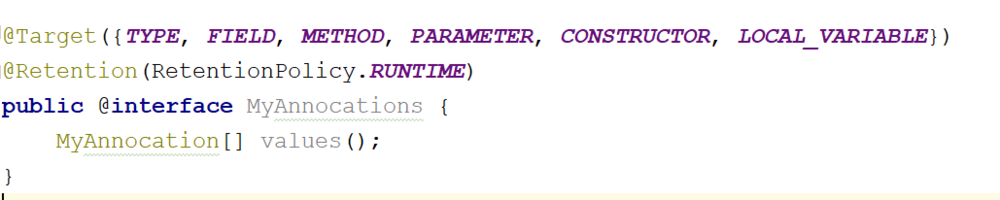 java8新特性：重复注解与类型注解