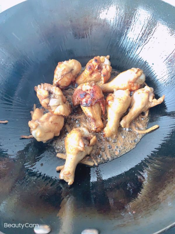 姜丝可乐鸡翅根