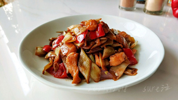 豉油滑鸡烧芸豆