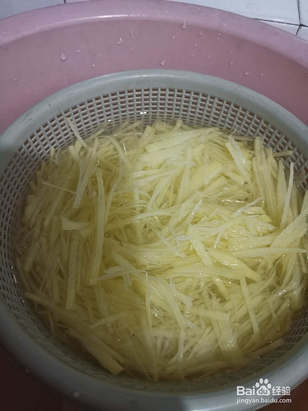 清炒土豆丝的做法