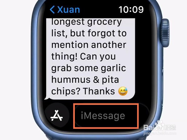 iwatch7怎样打字