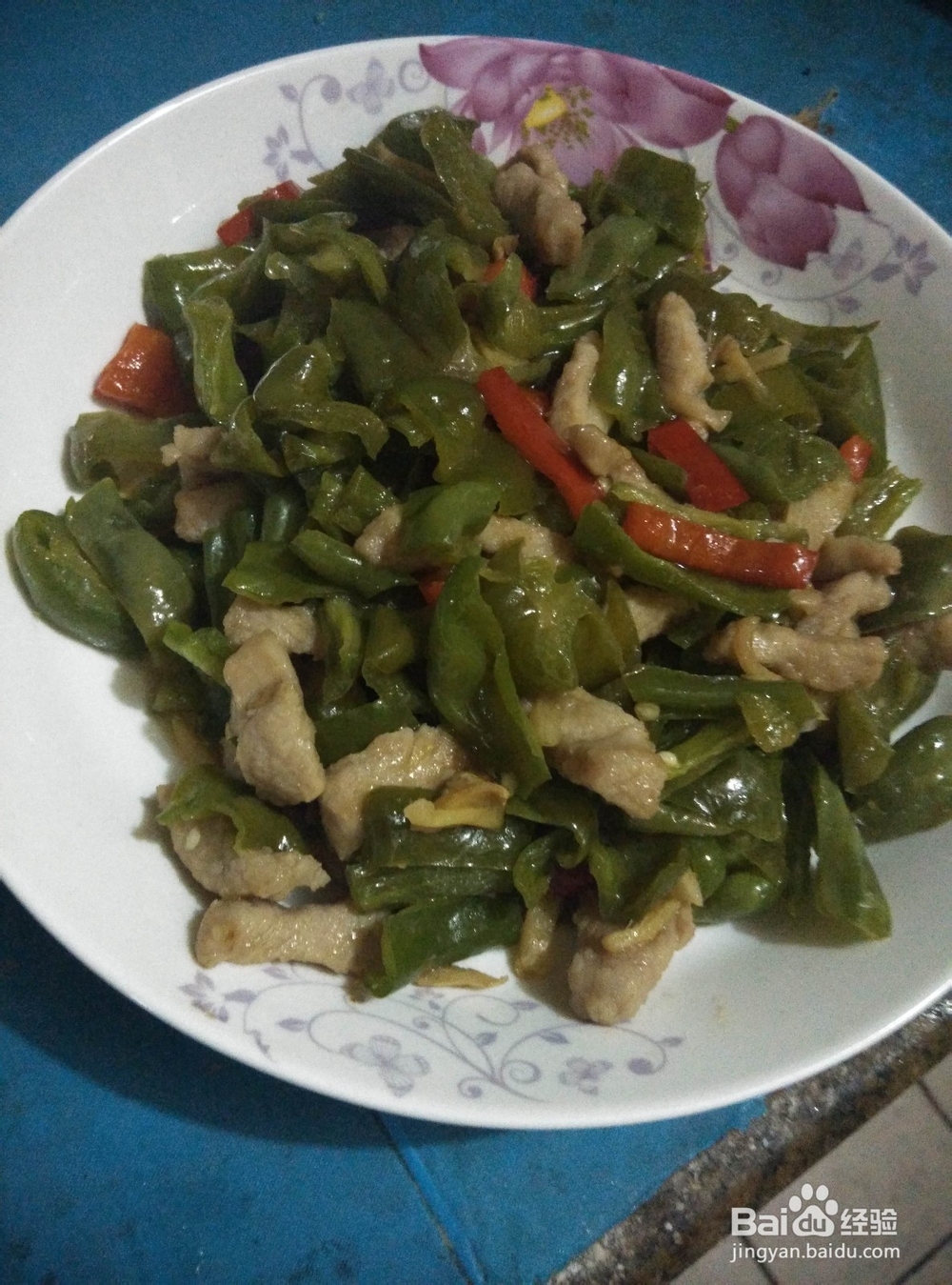 如何制作青椒炒肉