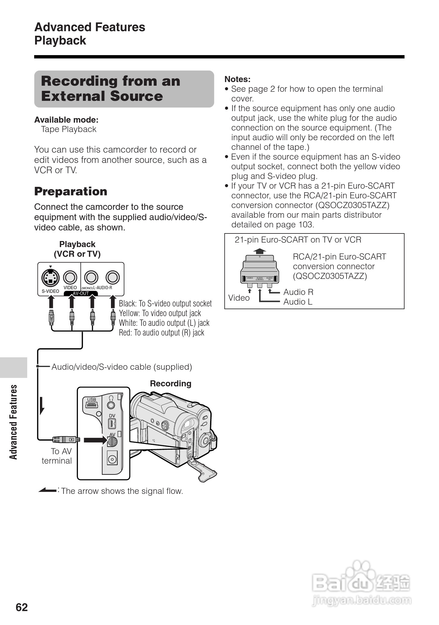 夏普VL-Z8H数码摄像机使用说明书:[8]
