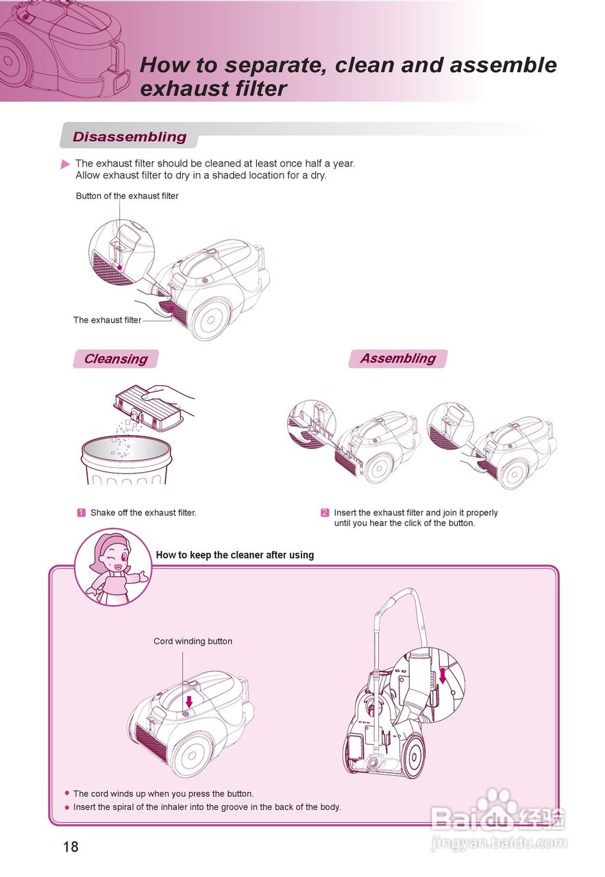LG VC3116GNT吸尘器说明书:[2]