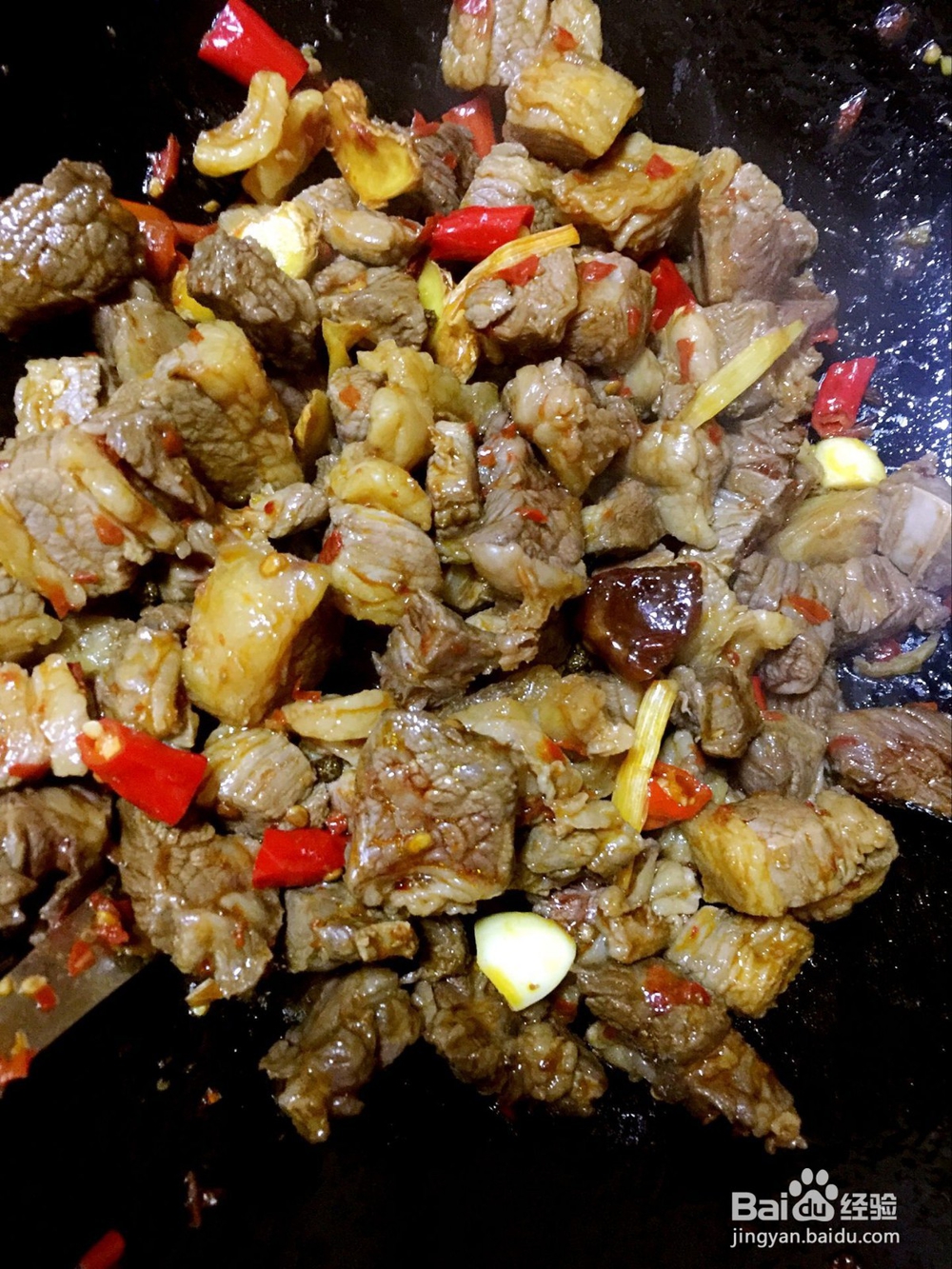 家常咖喱味土豆烧牛腩的做法