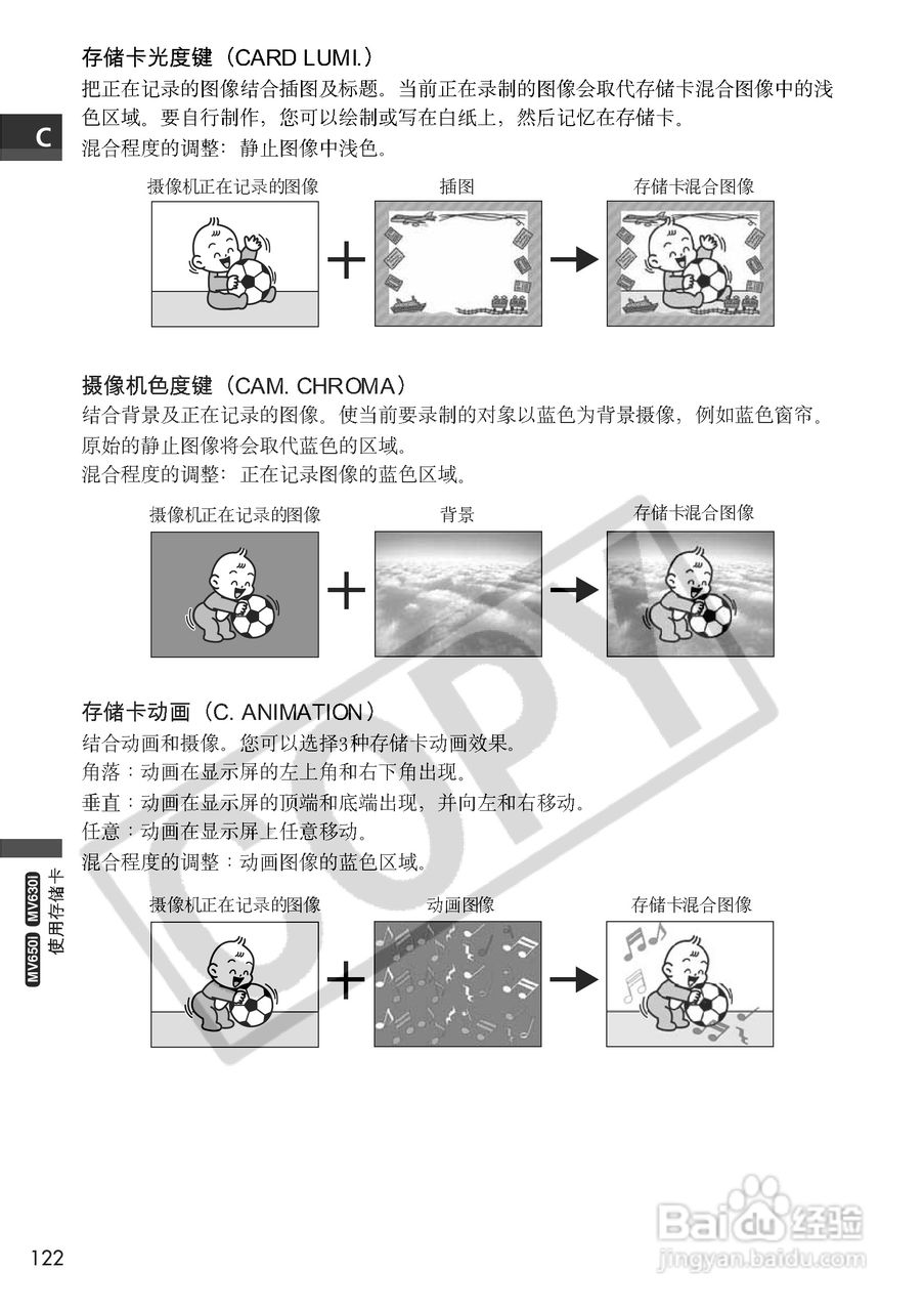 佳能MV650i数码摄像机使用说明书:[13]