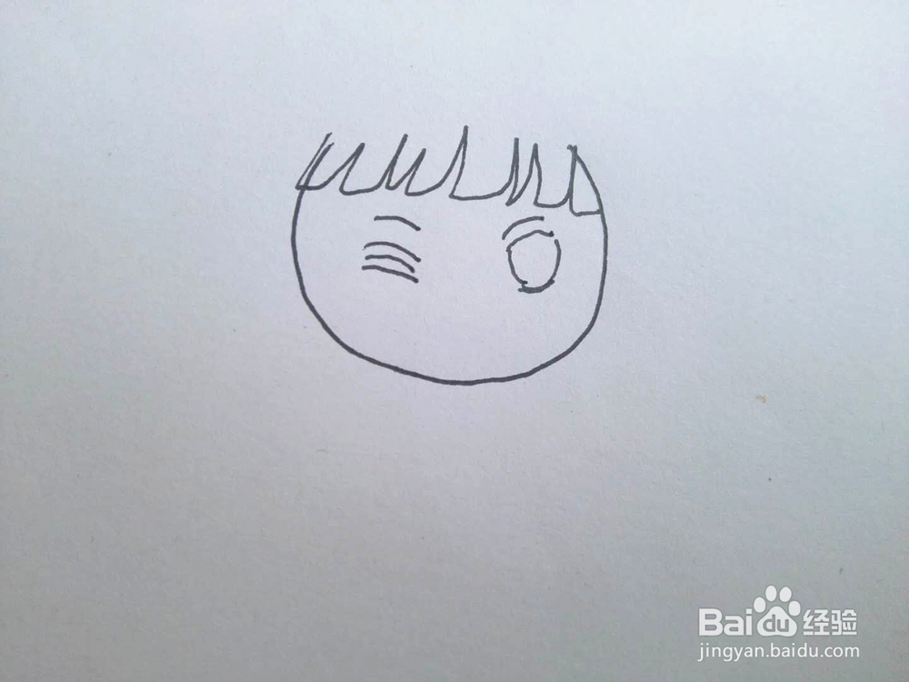 简笔画之卡通人物经验分享九