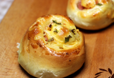 培根芝士面包