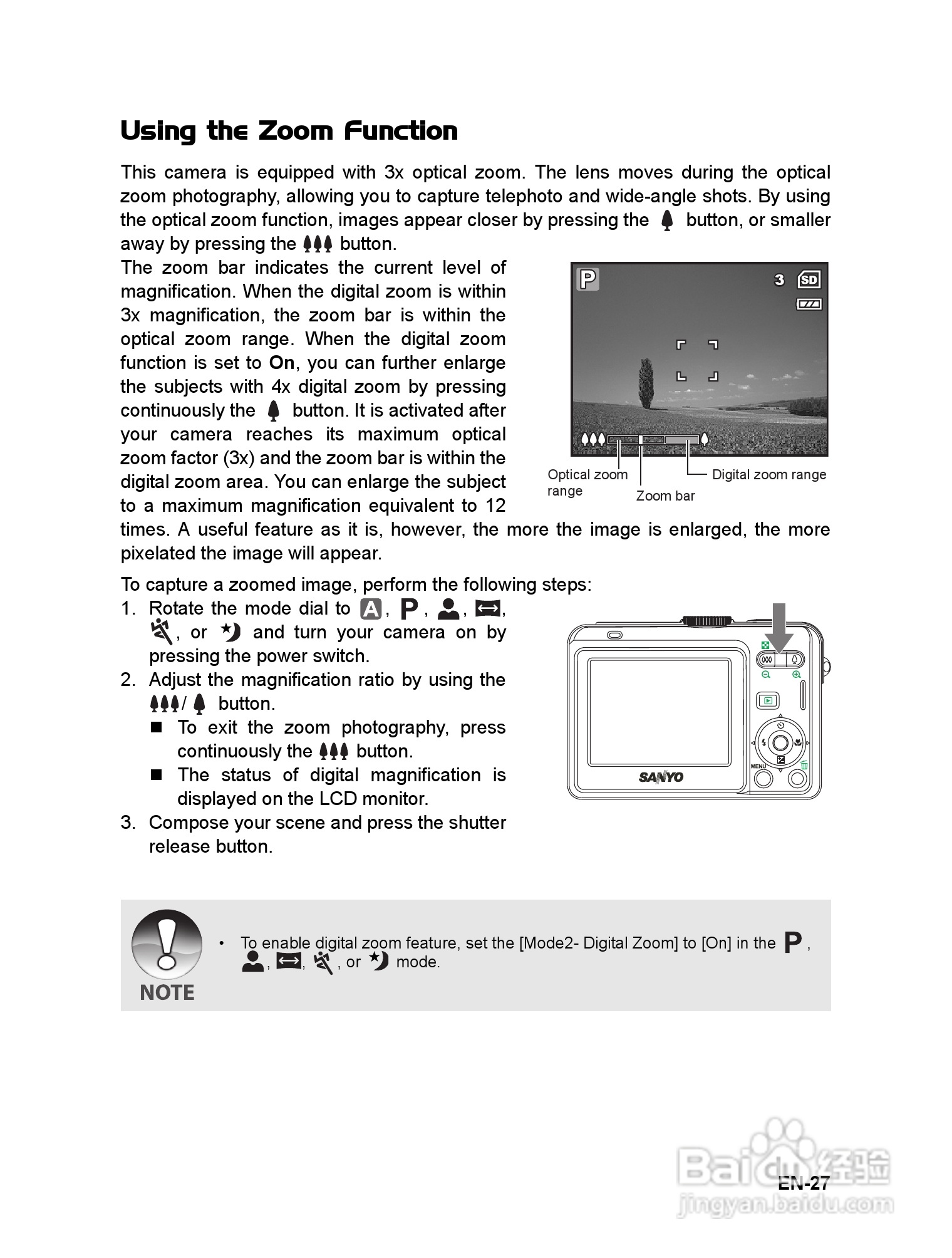三洋VPC-S500数码相机使用说明书:[3]
