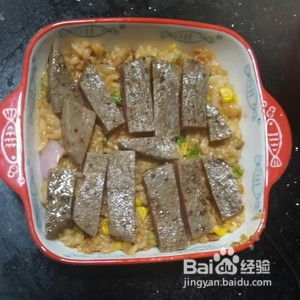 芝士牛扒焗饭的做法