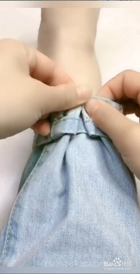 春季裤脚怎么挽？