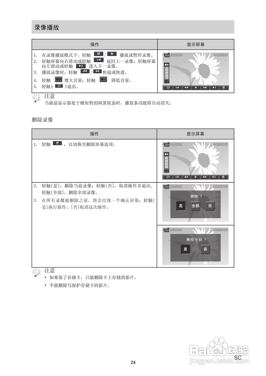 海尔DV-E30数码摄像机说明书:[3]