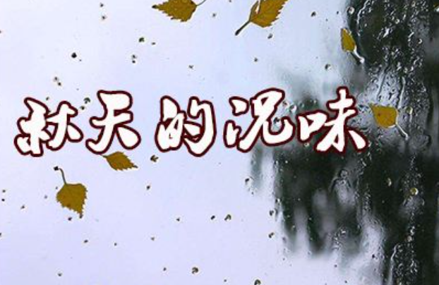秋天的况味闲适体现在哪里