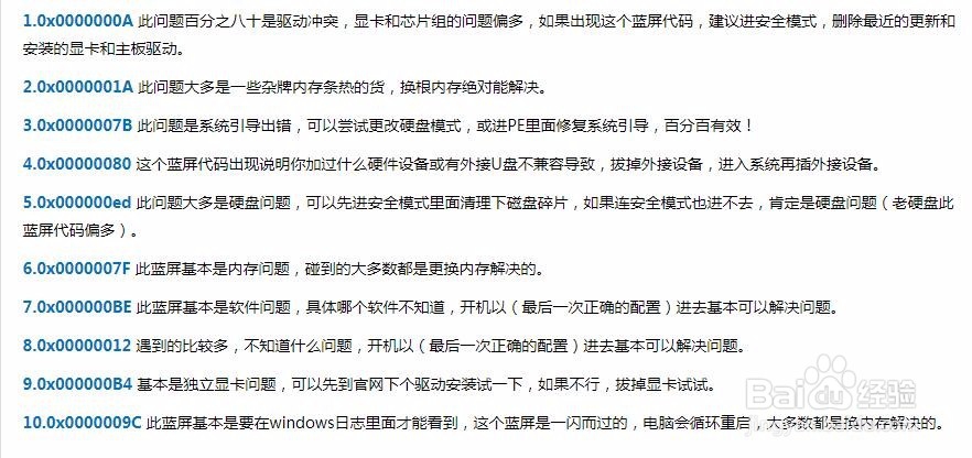 怎么最有效解决电脑蓝屏