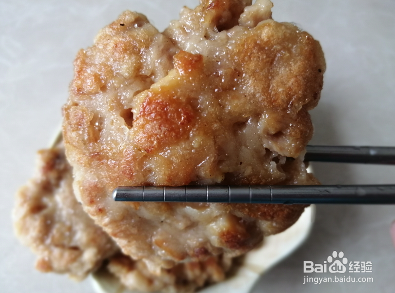 鸡肉糯米煎糍的做法