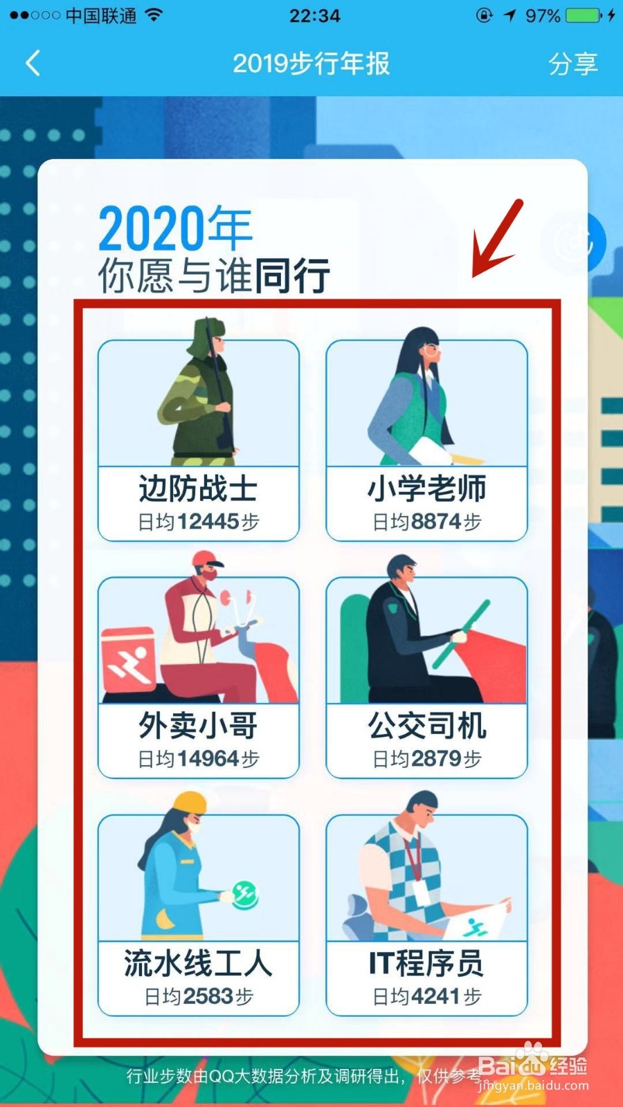如何查看自己的2019步行年报