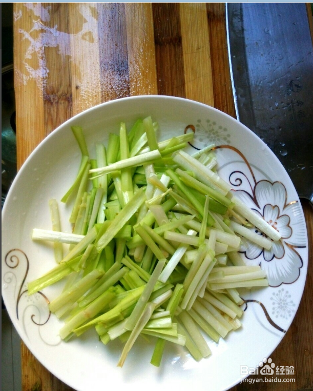 韭黄虾皮炒蛋的美味做法