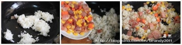彩椒培根焗饭盅
