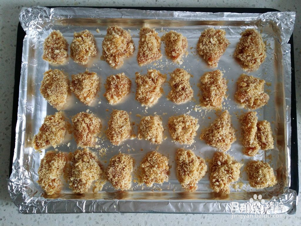 烤箱版鸡米花的做法