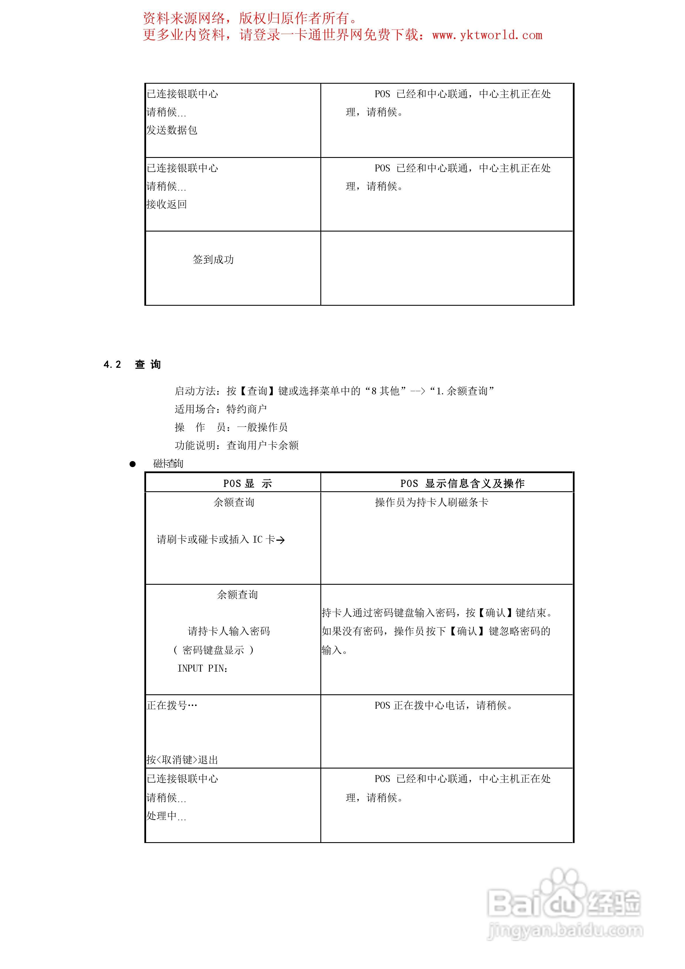 联迪银联卡32位POS终端操作手册:[1]
