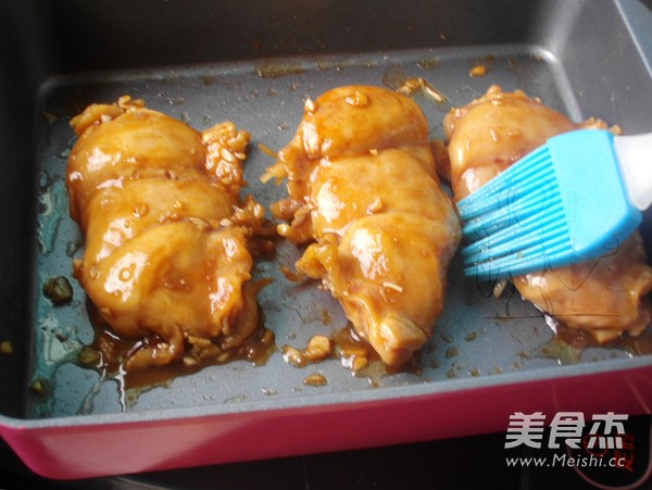 烤鸡肉沙拉的做法