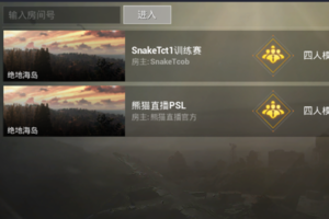 刺激战场怎么开自定义房间