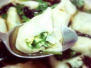 怎样自制大馅三鲜馄饨