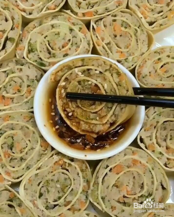 干豆腐卷肉的做法