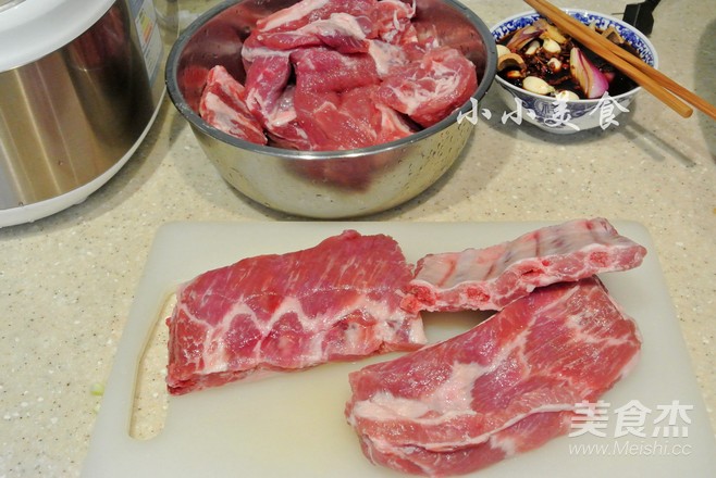 排骨炖黄豆海带