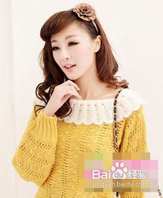 冬季最新甜美韩式发型逛街约会适合的发型