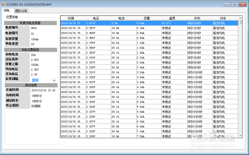 蓄电池活化仪上机软件操作方法