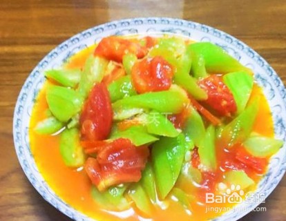 西红柿炒丝瓜怎么做
