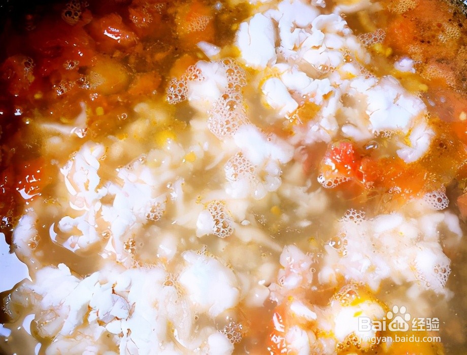 家庭自制西红柿疙瘩汤