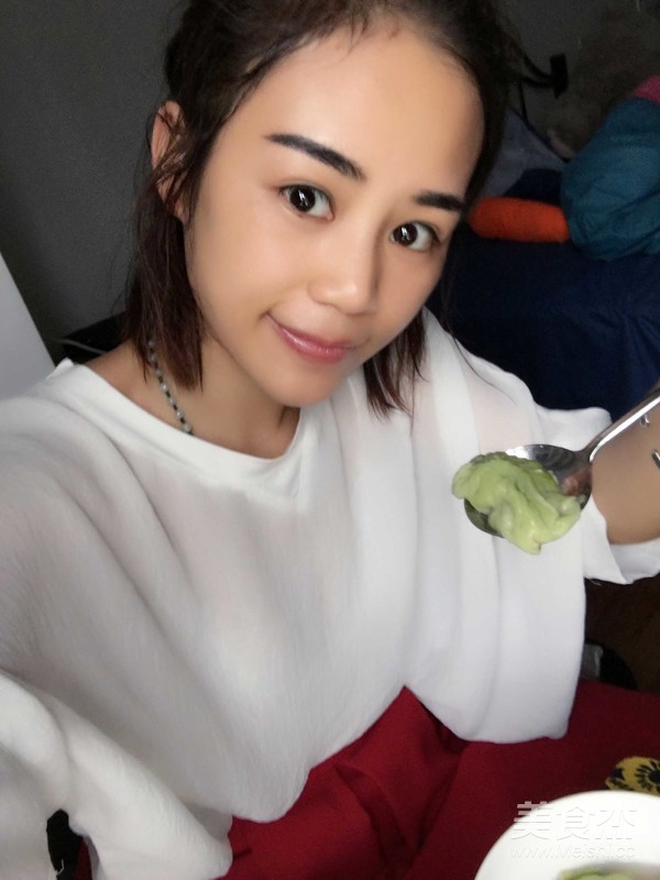 青汁水饺的做法