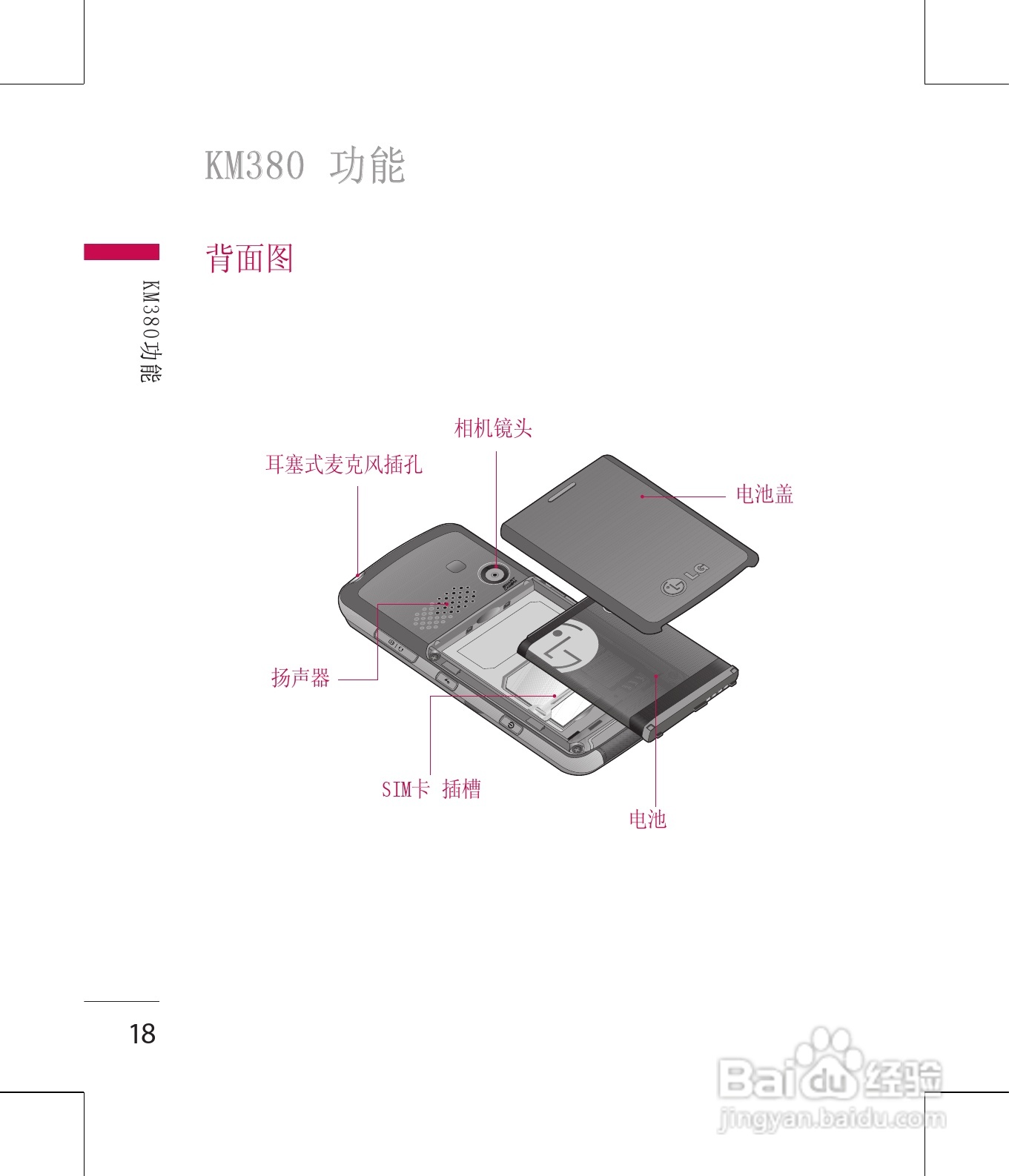 LG KM380手机使用说明书:[2]